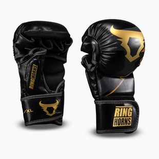 Rękawice sparingowe Venum Ringhorns Charger black/gold