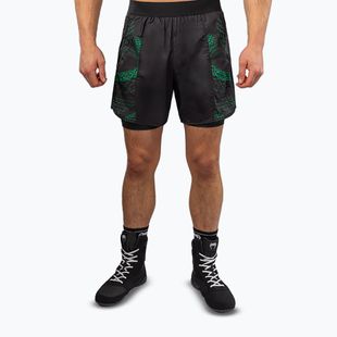 Spodenki treningowe męskie Venum Matupa Training black/green/gold