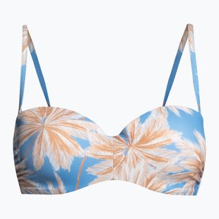 Góra od stroju kąpielowego ROXY Love The Beach Vibe azure blue palm island