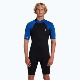 Pianka do pływania męska Billabong 2 mm Foil Back Zip Spring mid blue