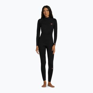 Pianka do pływania damska Billabong 4/3 mm Foil Back Zip GBS black