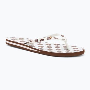 Japonki damskie ROXY Portofino III dc light brown/white