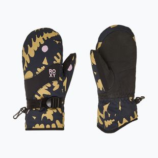 Rękawice snowboardowe dziecięce Roxy Jetty Mitt fennel seed/big flower rg