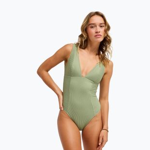 Strój kąpielowy jednoczęściowy damski ROXY Elongated oil green