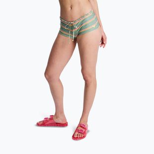 Dół od stroju kąpielowego ROXY Ocean Dreamer Classic Shorty Lr oil green say it with stripes