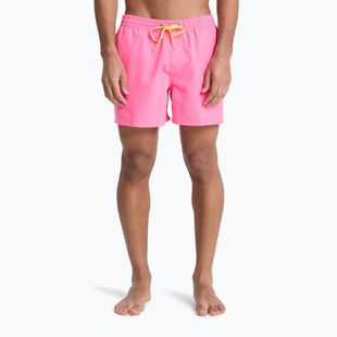 Szorty kąpielowe męskie Quiksilver Everyday Solid Volley 15" pink lemonade