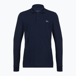 Longsleeve polo męski Lacoste DH5523 navy blue