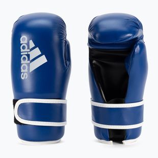 Rękawice bokserskie adidas Point Fight niebieski/biały