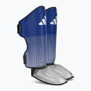 Ochraniacze piszczeli i stóp adidas Pro blue/silver