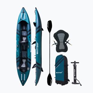 Kajak pompowany 2-osobowy WATTSUP Cod 410 cm