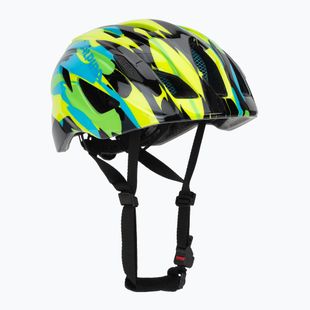 Kask rowerowy dziecięcy Alpina Pico neon green/ blue gloss