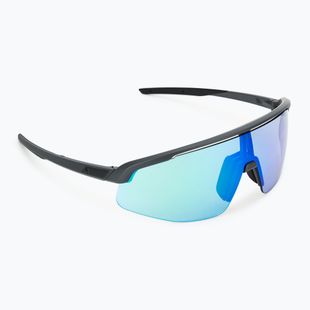 Okulary przeciwsłoneczne Alpina Turbo Pro Q-Lite midnight grey matt/ green mirror