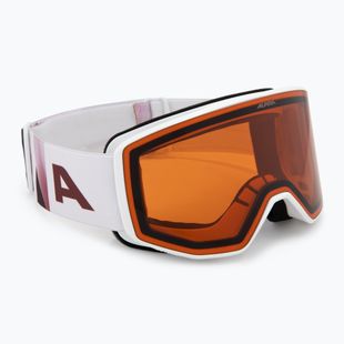 Gogle narciarskie Alpina Venet white/rose matt/orange