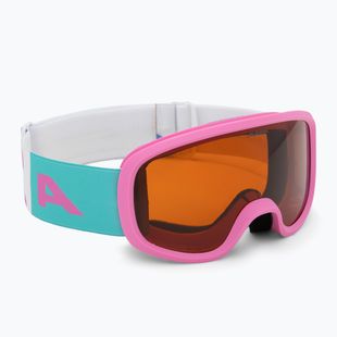 Gogle narciarskie dziecięce Alpina Piney 2.0 rose matt/orange