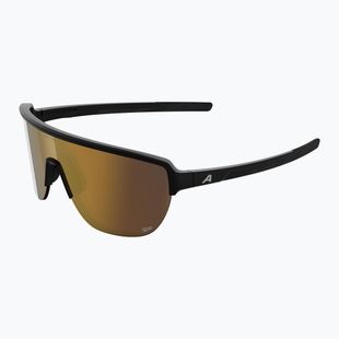 Okulary przeciwsłoneczne Alpina Ram 2.0 Q-Lite black matt/gold mirror