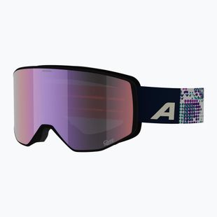Gogle narciarskie Alpina Venet M Q-Lite  white/lilac matt