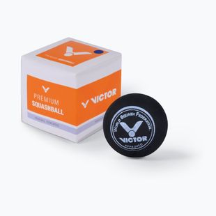 Piłka do squasha VICTOR Squashball Single Blue black