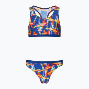 Strój pływacki dwuczęściowy dziecięcy aquaFeel Racerback colorful a