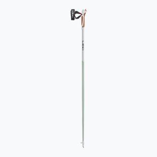 Kije nordic walking LEKI Passion biało-zielone 65325251100