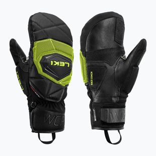 Rękawice narciarskie męskie LEKI WCR Coach 3D Mitt black/ice lemon