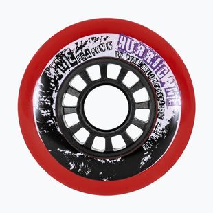 Kółka do rolek Powerslide Hurricane 76 mm/85A 4 szt. red