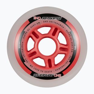 Kółka do rolek Powerslide One 90/82A 4 szt. red