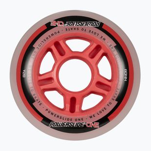 Kółka do rolek Powerslide One 80/82A 4 szt. red