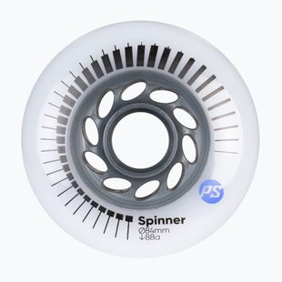 Kółka do rolek Powerslide Spinner 84 mm/88A 4 szt. white