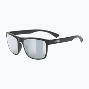 Okulary przeciwsłoneczne dziecięce UVEX Rookie Jr black matt/mirror silver