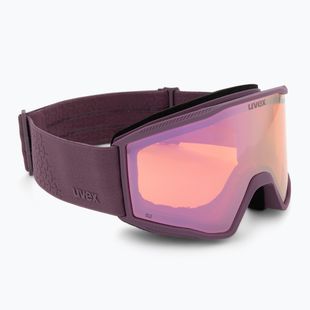Gogle narciarskie UVEX Blast FM plum matt/mirror purple