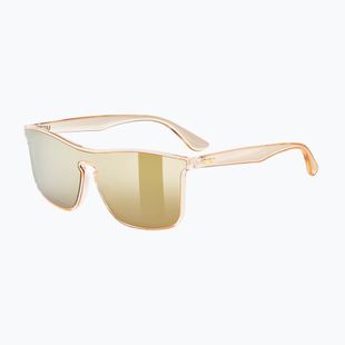 Okulary przeciwsłoneczne UVEX Heyday clear gold/mirror gold