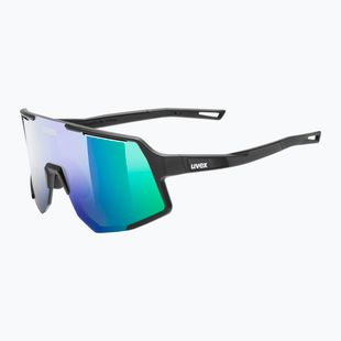 Okulary przeciwsłoneczne UVEX Sequenze black matt/miror green