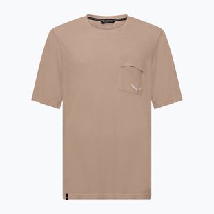 Koszulka trekkingowa męska Salewa Agner Hemp/Dst quicksand