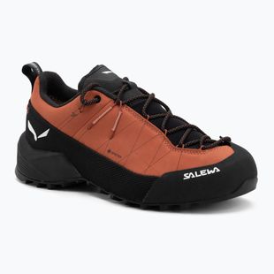 Buty podejściowe damskie Salewa Wildfire Leather 2 GTX etruscan red/black