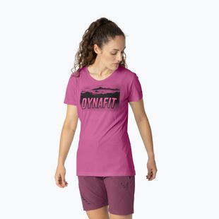Koszulka trekkingowa damska DYNAFIT Transalper Pocket magenta/6070