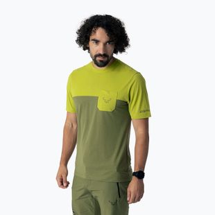 Koszulka trekkingowa męska DYNAFIT Transalper Pocket golden lime/5a40