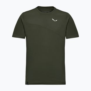 Koszulka trekkingowa męska Salewa Puez Sporty Dry dark olive