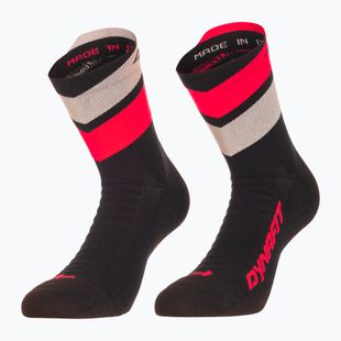 Skarpety DYNAFIT Ultra Mid black out ultra coral/6A10