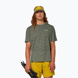 Koszulka męska Salewa Pedroc Tech Dry faded green