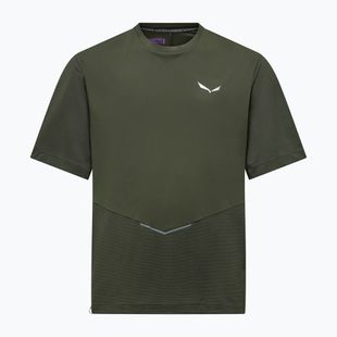 Koszulka męska Salewa Pedroc Dry Hyb dark olive
