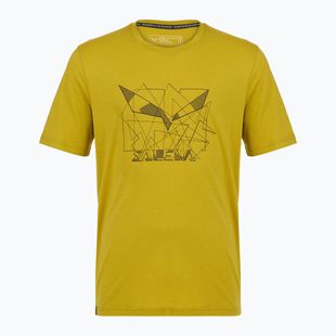 Koszulka męska Salewa Eagle Geometric olive oil