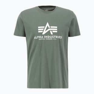 Koszulka męska Alpha Industries Basic vintage green