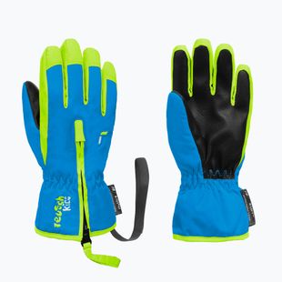 Rękawice narciarskie dziecięce Reusch Ben brilliant blue/safety yel