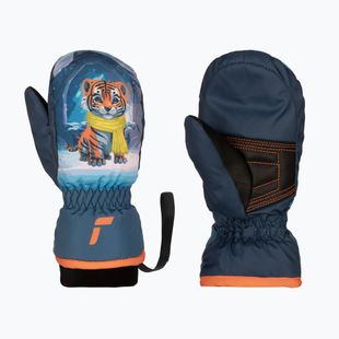 Rękawice narciarskie dziecięce Reusch Scottie Mitten tiger