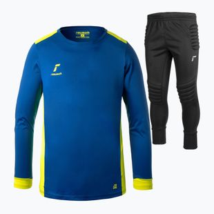 Zestaw bramkarski dziecięcy Reusch Match Set Junior brilliant blue/safety yellow