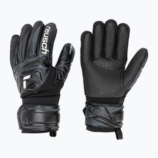 Rękawice bramkarskie dziecięce Reusch Attrakt Resist 5672615 black