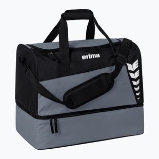 Torba treningowa ERIMA Six Wings Sports Bag With Bottom Compartment 60 l slate greyblack
