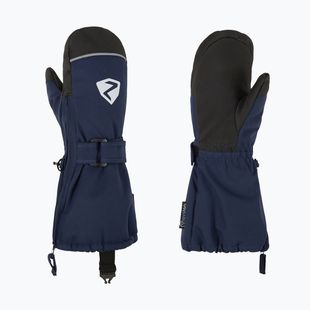 Rękawice narciarskie dziecięce ZIENER Lanup Aquashield AW Minis dark navy