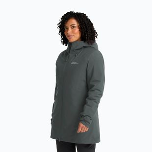Kurtka ocieplana damska Jack Wolfskin Heidelstein Ins slate green