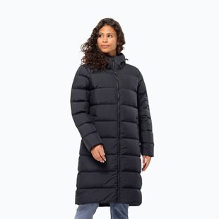 Płaszcz puchowy damski Jack Wolfskin Frozen Palace phantom